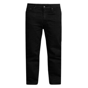 Duke Mens D555 Rockford Carlos Stretch Jeans / Black